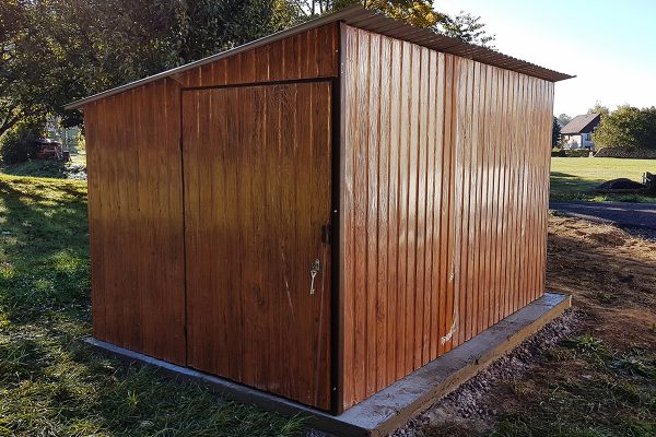 Zahradní domek 2x3m - zlatý dub